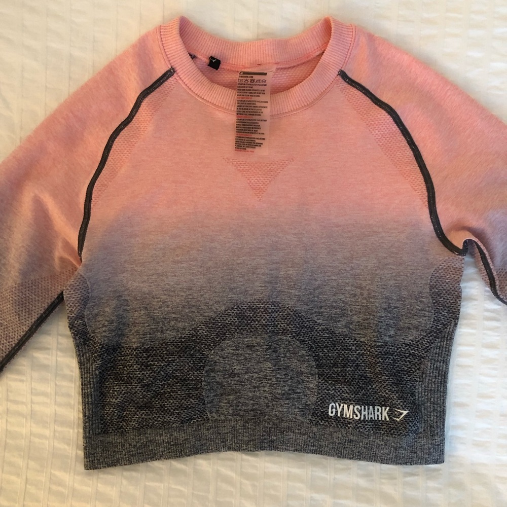 ❤️SOLD❤️ Gymshark Ombré Seamless Crop M